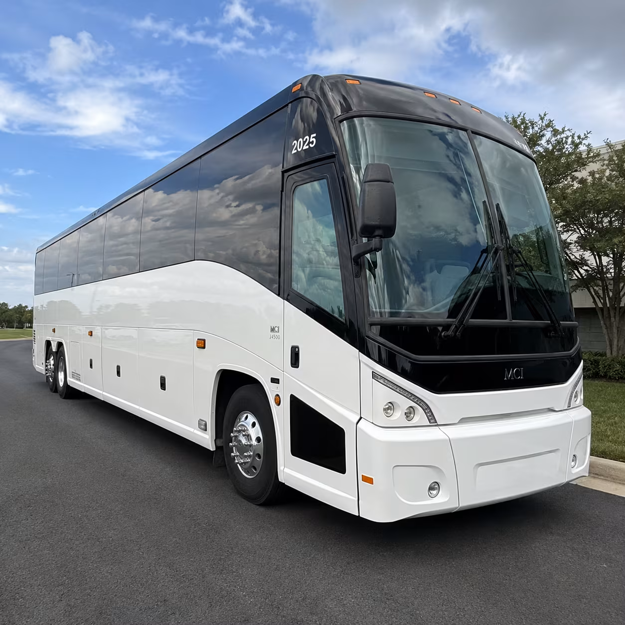 book a charter bus for large erie prom groups traveling together on i 90