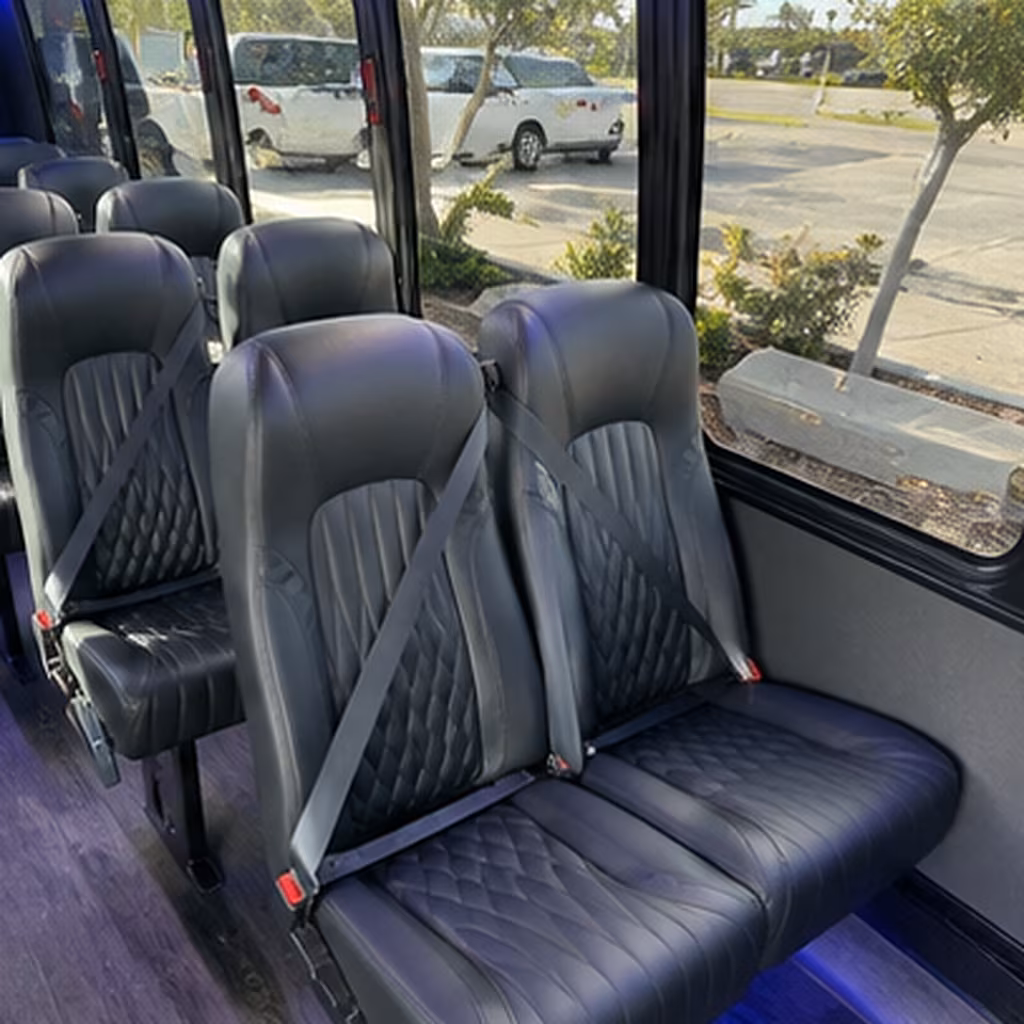 erie 30 passenger minibus interior