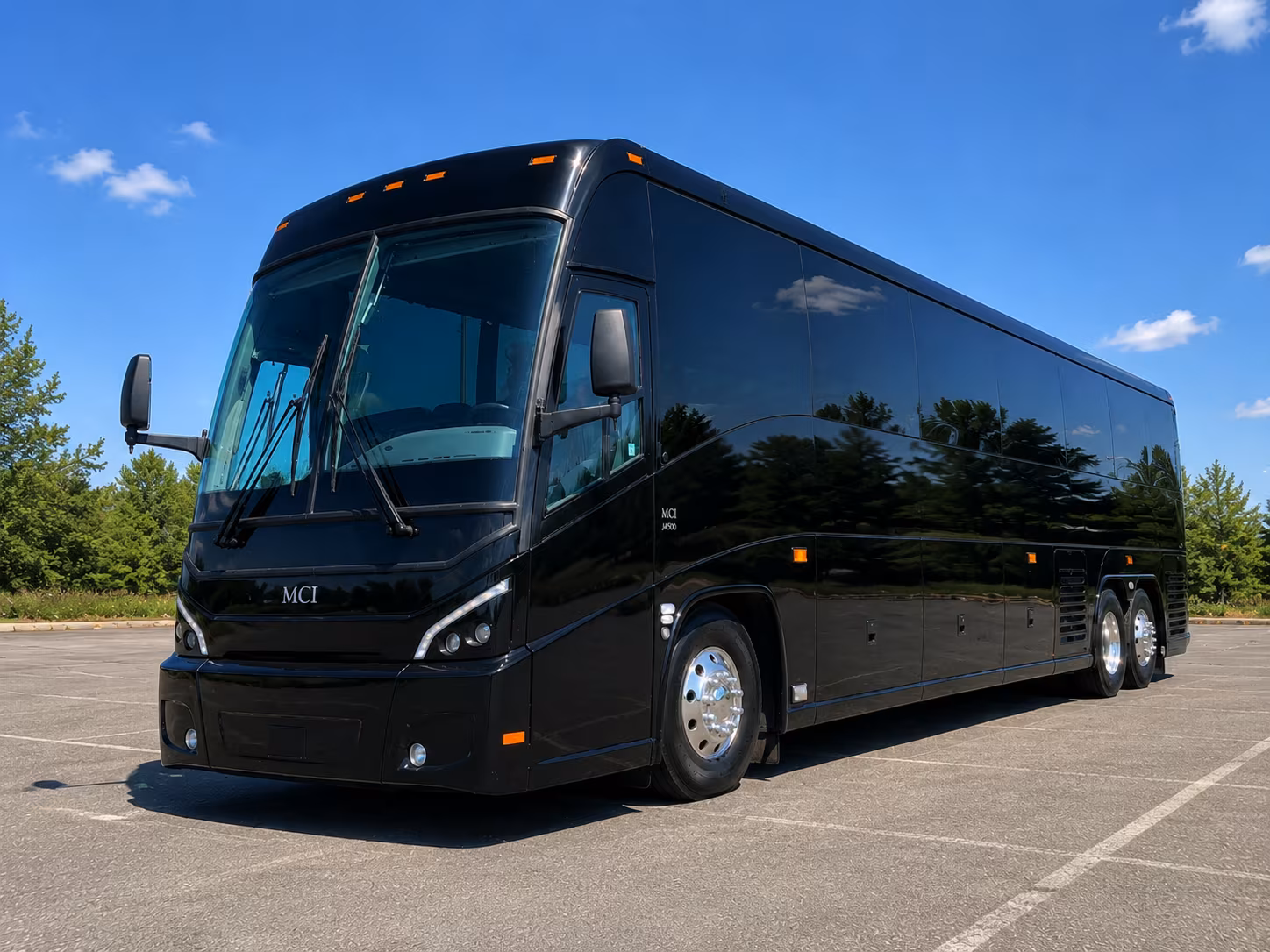 erie concert charter bus rental