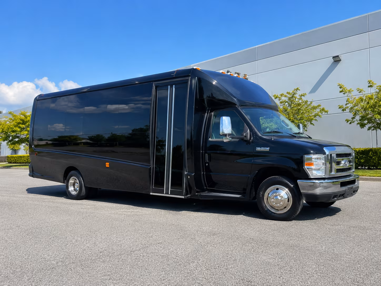 erie holiday party bus rental