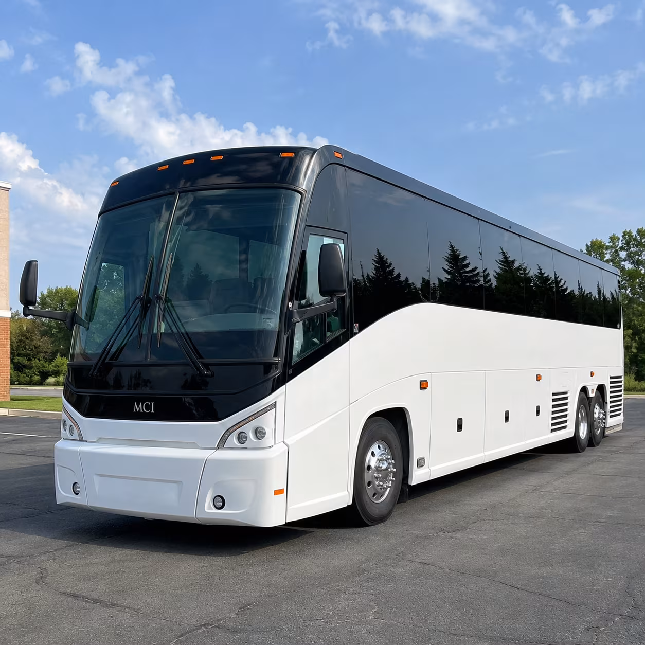 erie long distance charter bus rental