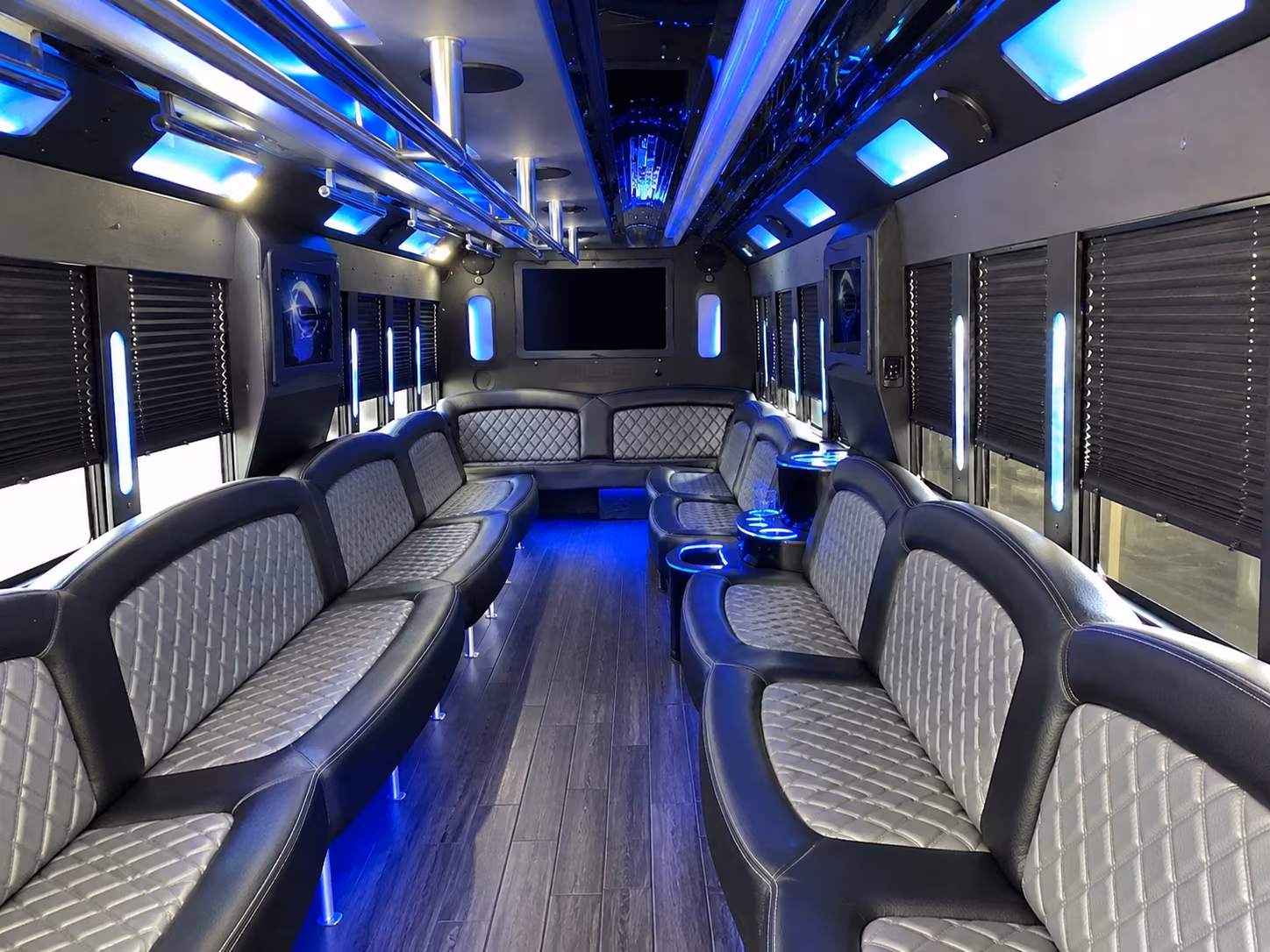 erie wedding party bus rental