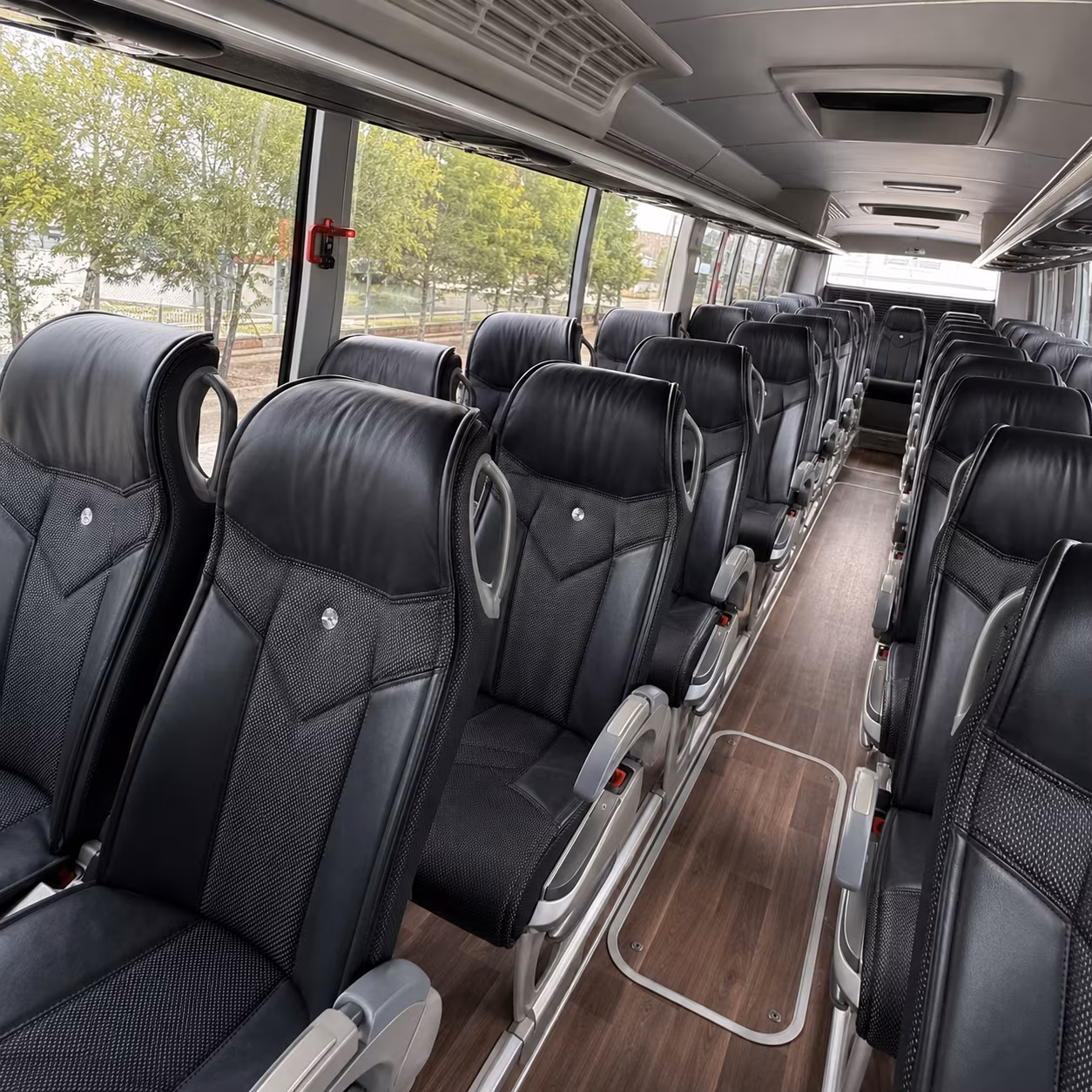 erie wedding transportation onboard seating